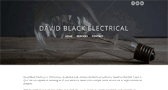 Desktop Screenshot of davidblackelectrical.com